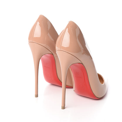 Christian Louboutin Patent So Kate 120 Pumps 36 Nude 4 of 8