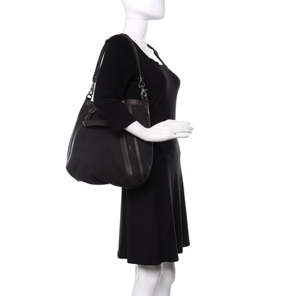 Gucci Monogram Medium Abbey Convertible Tote Dark Brown 2 of 11