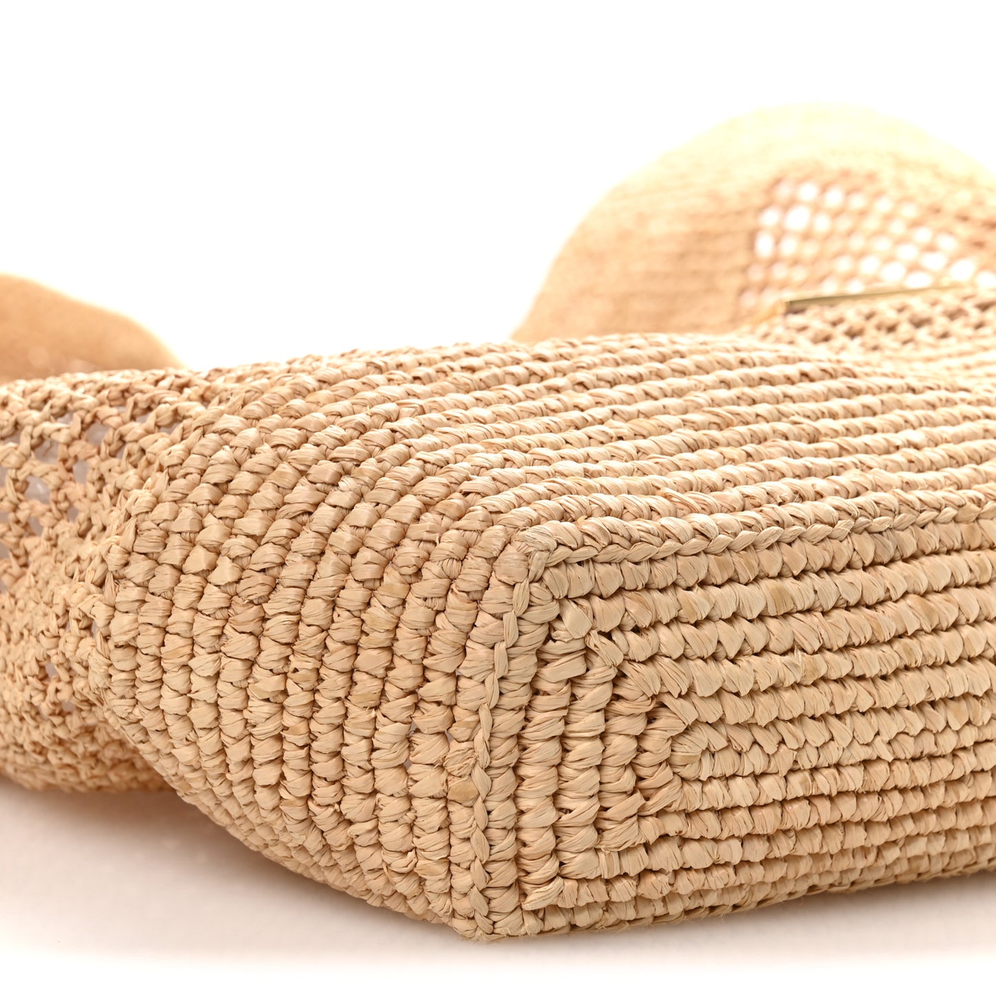 Raffia Icare Shopping Tote Natural