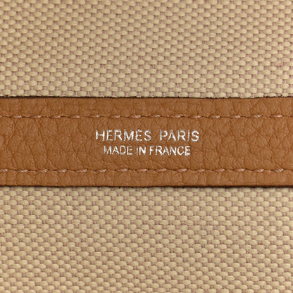 Hermes Toile Militaire Vache Country Garden Party 36 MM Beton Biscuit 6 of 9