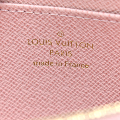 Louis Vuitton Damier Azur Zippy Coin Purse Rose Ballerine 6 of 7