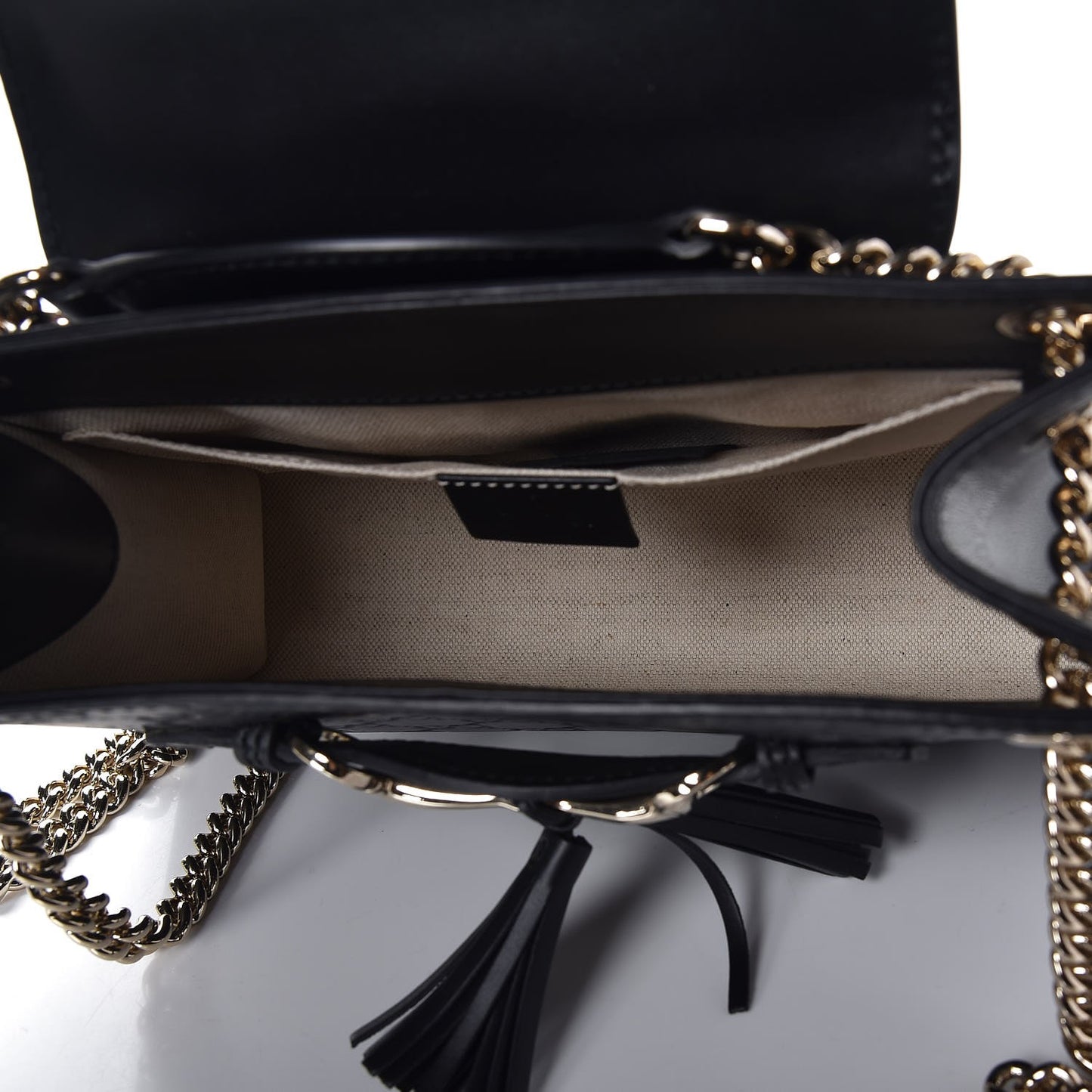 Guccissima Small Emily Shoulder Bag Black