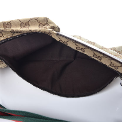 Gucci Monogram Web Belt Bag Dark Brown 5 of 7