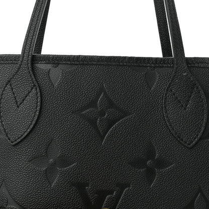 Louis Vuitton Empreinte Monogram Giant Neverfull MM Black 7 of 10