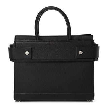 Givenchy Grained Calfskin Small Horizon Satchel Black 1 of 10