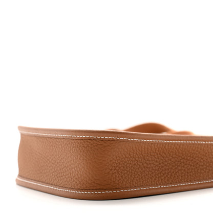 Hermes Taurillon Clemence Evelyne TPM Gold 10 of 11