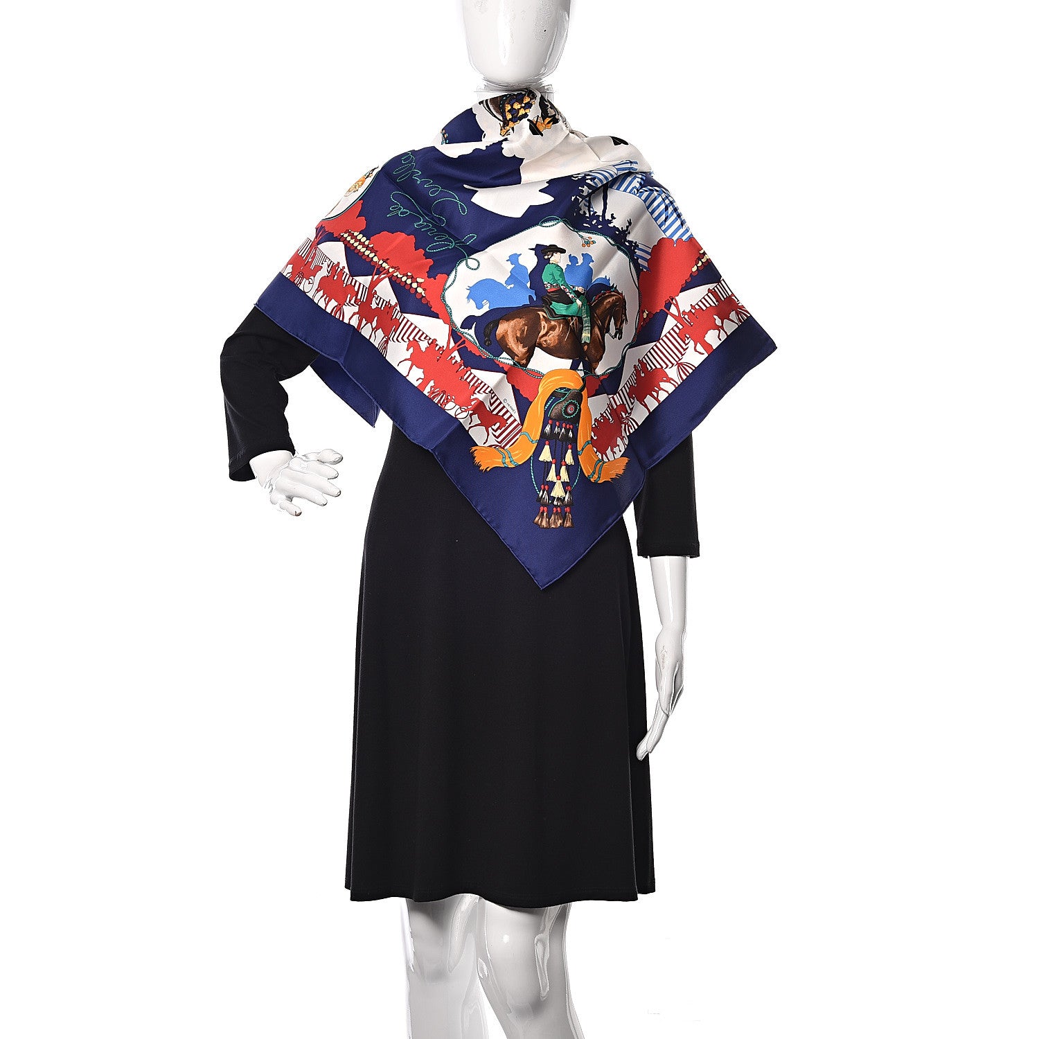Hermes Silk Feria de Sevilla Scarf 90 2 of 7