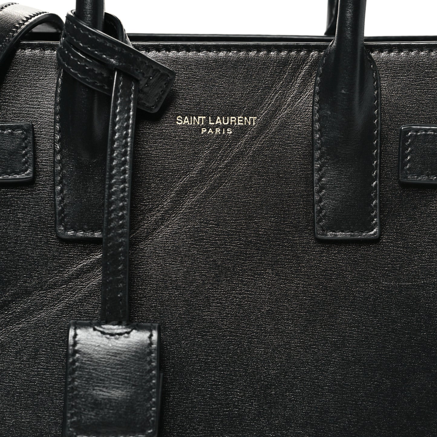 Calfskin Nano Sac De Jour Black