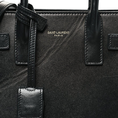 Saint Laurent Calfskin Nano Sac De Jour Black 8 of 10