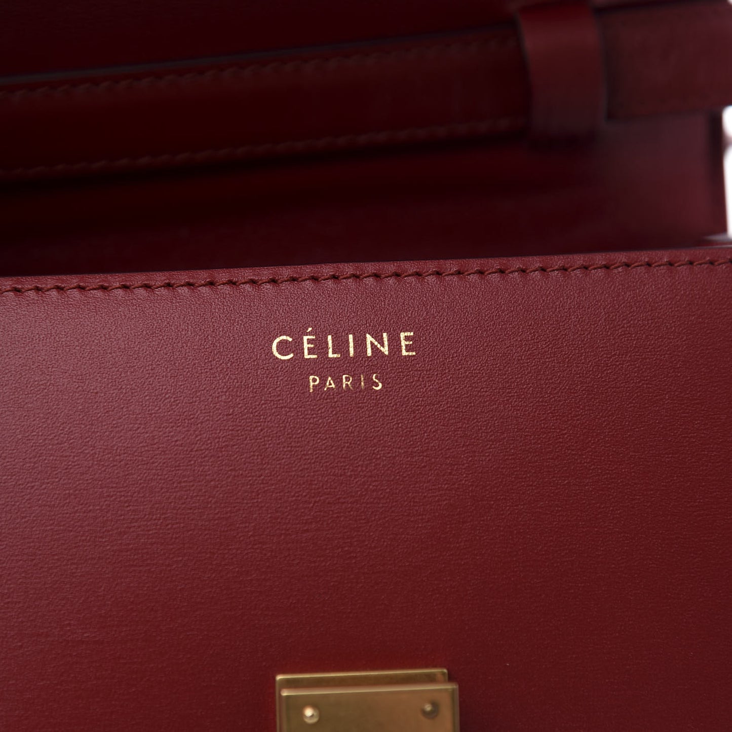 Smooth Calfskin Small Classic Box Flap Bag Red