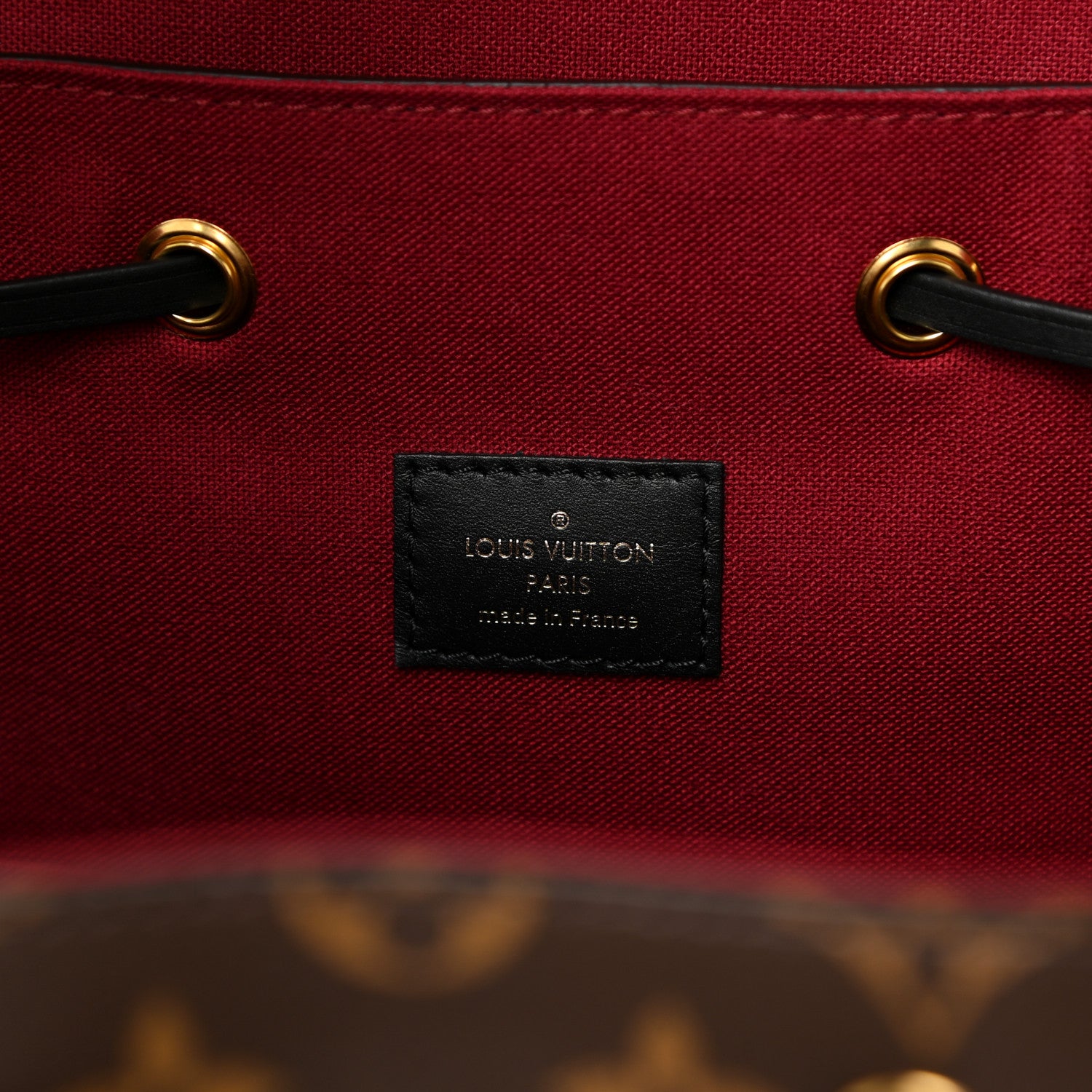 Louis Vuitton Monogram Montsouris PM Black 6 of 14