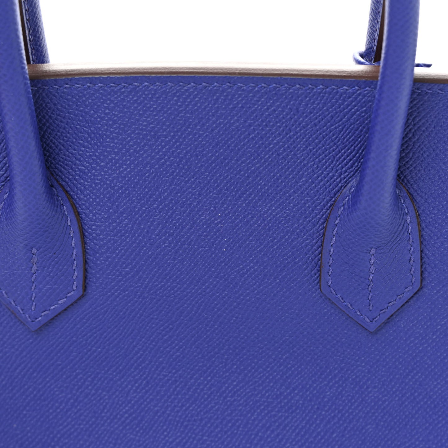 Epsom Horseshoe Birkin 30 Bleu Electrique Rose Pourpre