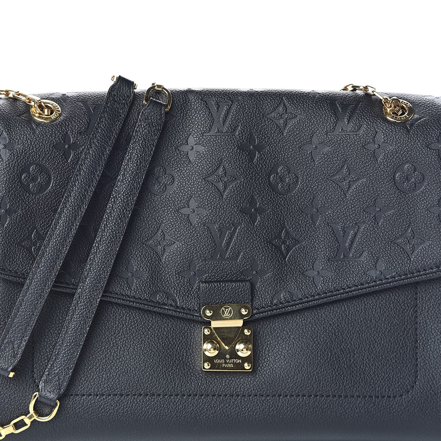 Louis Vuitton Empreinte Saint Germain MM Black 7 of 9
