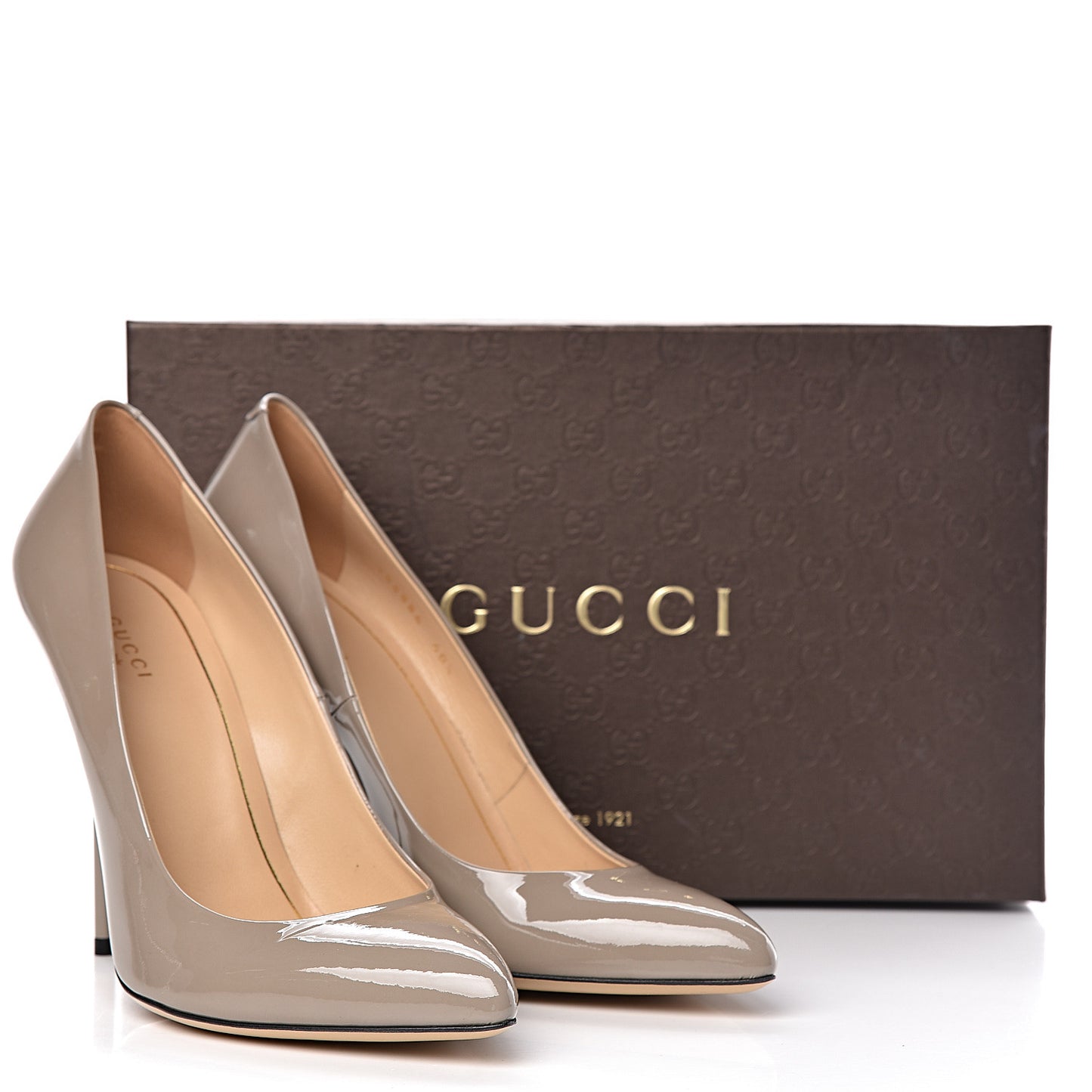 Vernice Crystal Pumps 40.5 New Fango