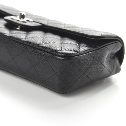 Chanel Caviar Quilted East West Flap Black 7 of 10