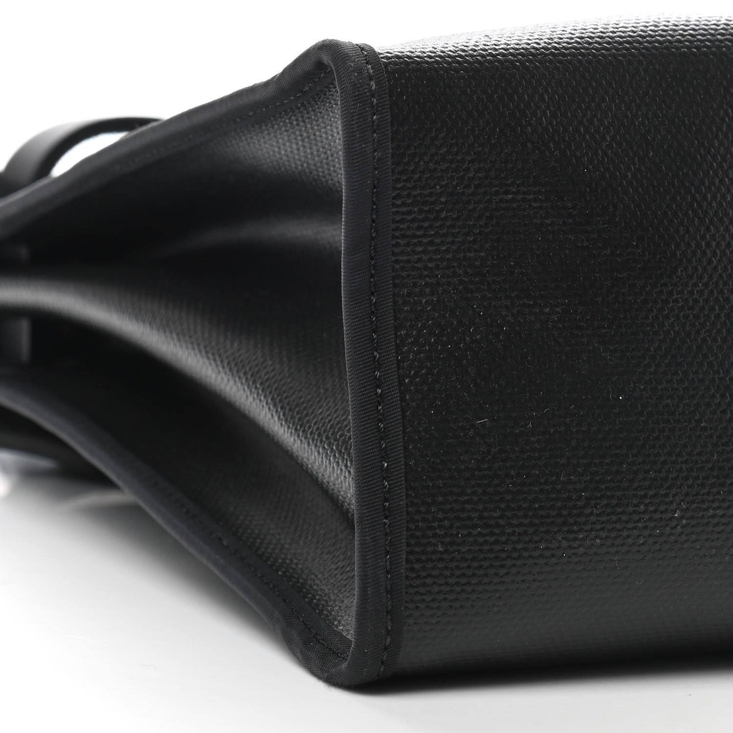 Hermes Toile H Berline Vache Hunter Herbag Zip PM 31 Black Ecru 9 of 10
