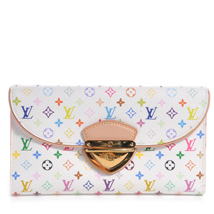 Louis Vuitton Monogram Multicolor Eugenie Wallet White 1 of 7