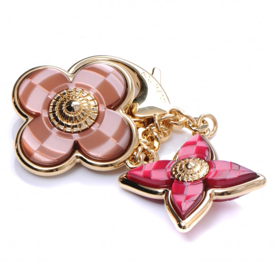 Louis Vuitton Metal Resin Mosaique Bag Charm Rouge Fauviste 4 of 4