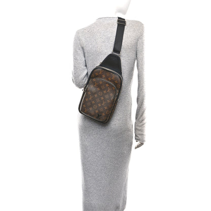 Louis Vuitton Monogram Macassar Avenue Sling Bag NM 2 of 10