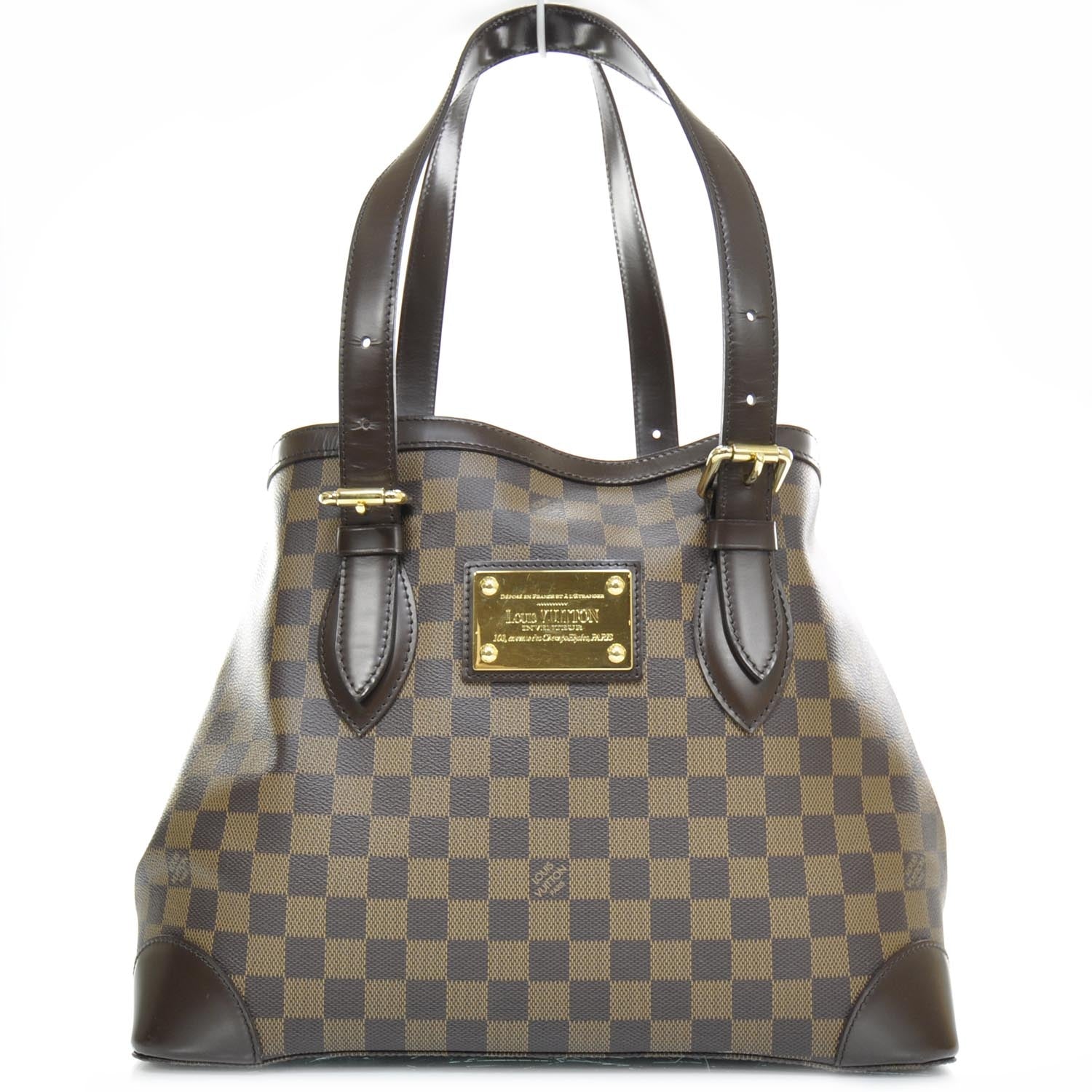 Louis Vuitton Damier Ebene Hampstead MM 1 of 9