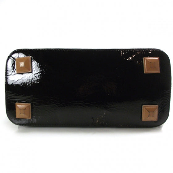 Chloe Patent Audra Large Tote Black 6 of 9