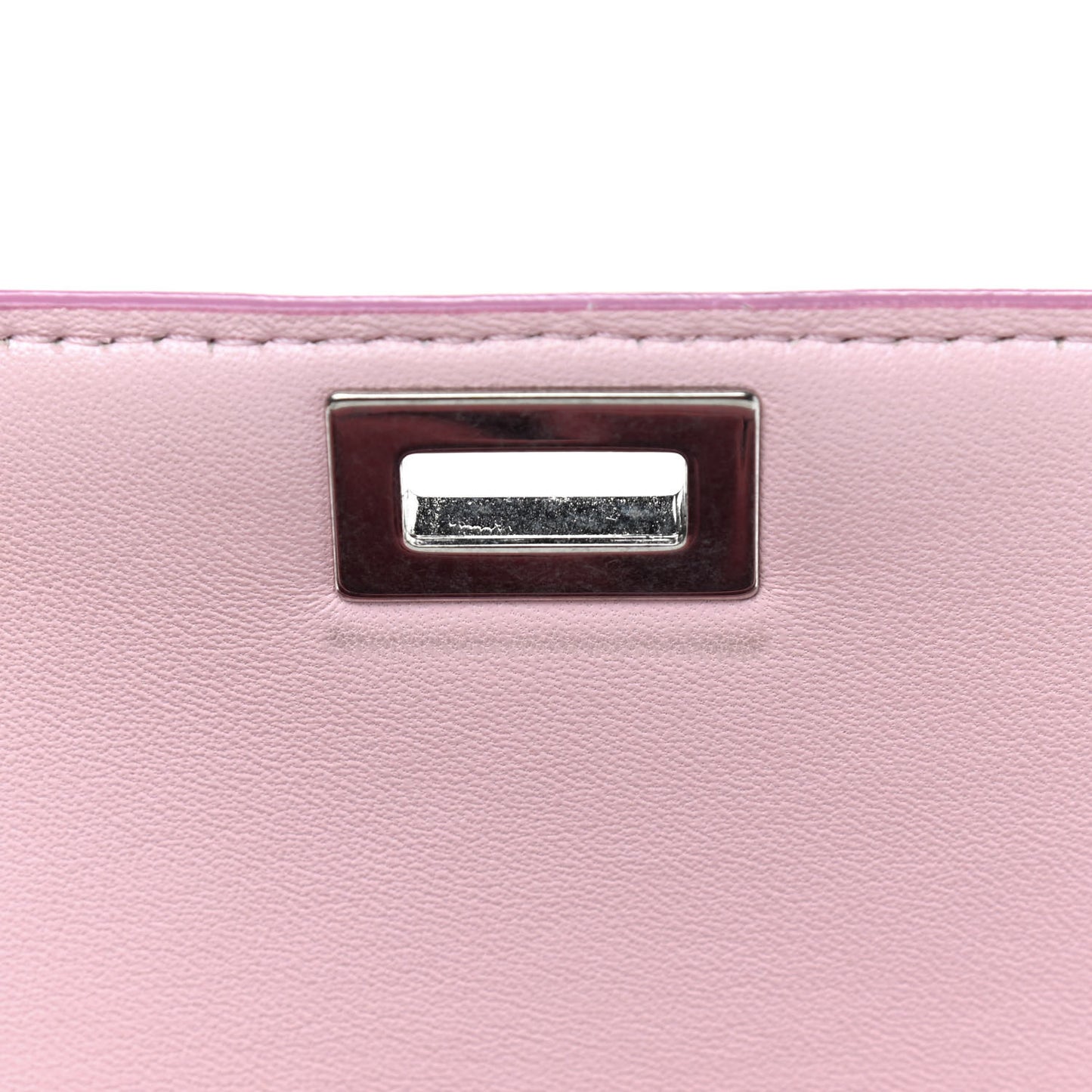 Lizard Medium Classic Box Flap Bag Pink