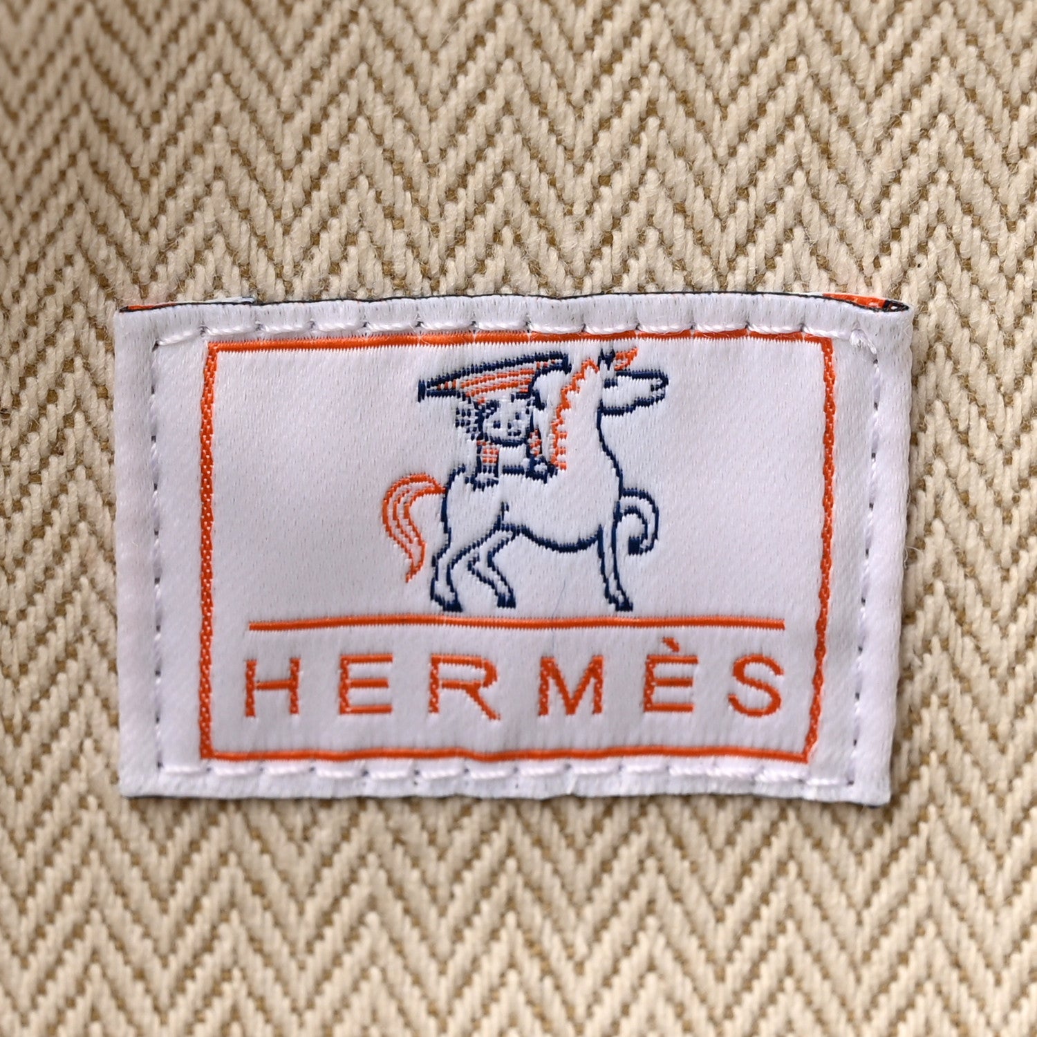 Hermes Canvas Large Bride-A-Brac Cabriole Case Bleu Nattier 6 of 12