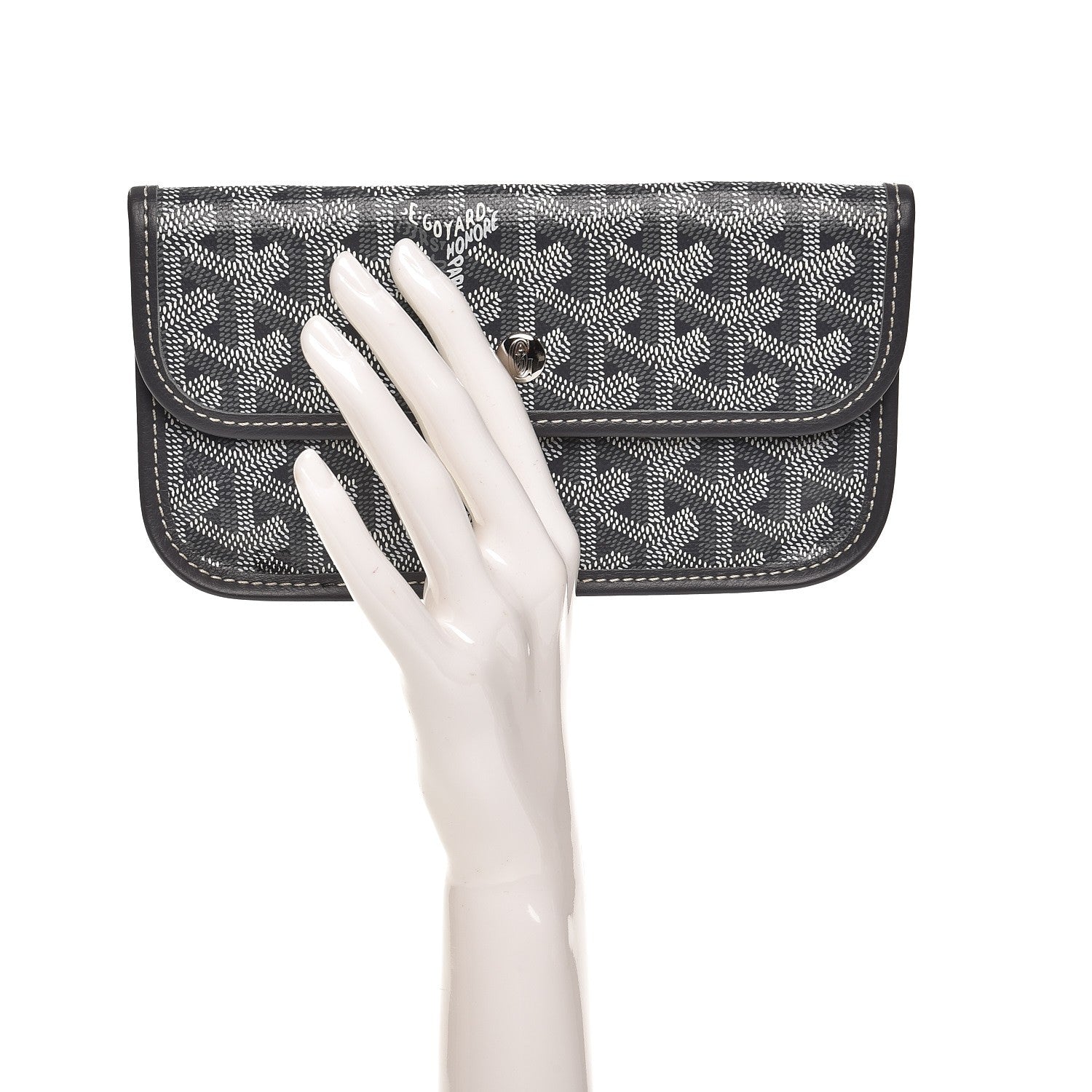 Goyard Goyardine Pouch Grey 2 of 6