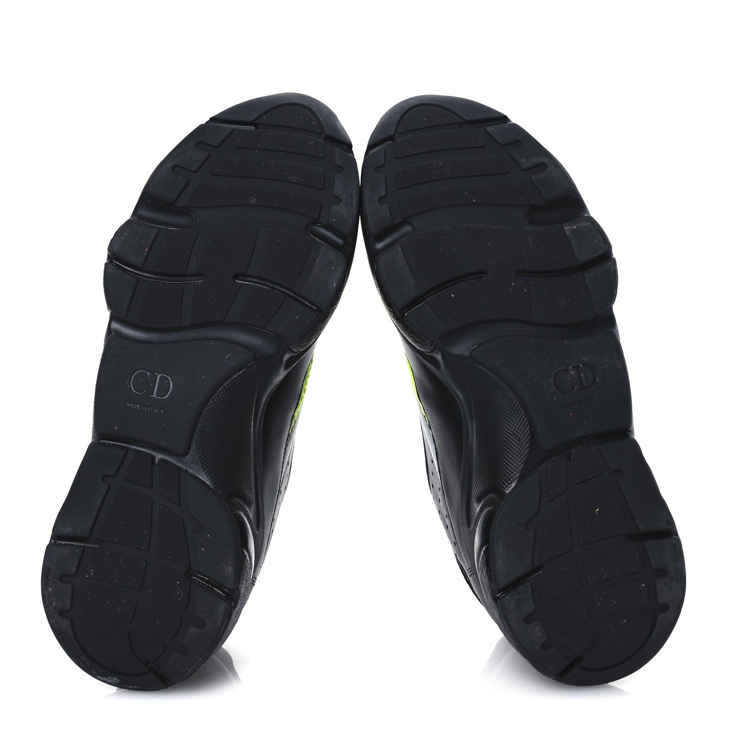 Christian Dior Technical Mesh Calfskin Mens B22 Sneakers 41 Black 7 of 11