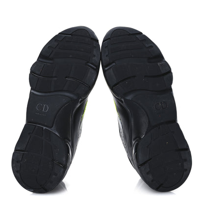 Christian Dior Technical Mesh Calfskin Mens B22 Sneakers 41 Black 7 of 11