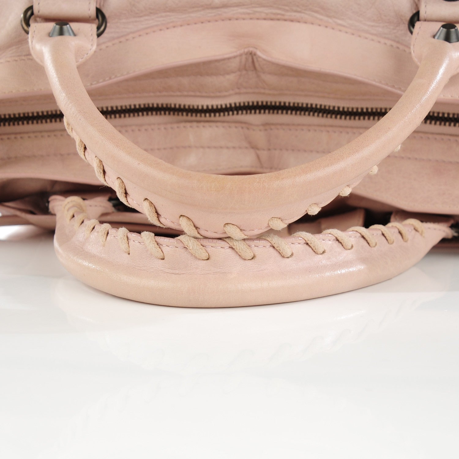 Balenciaga Agneau Classic Hardware City Bois De Rose 9 of 9