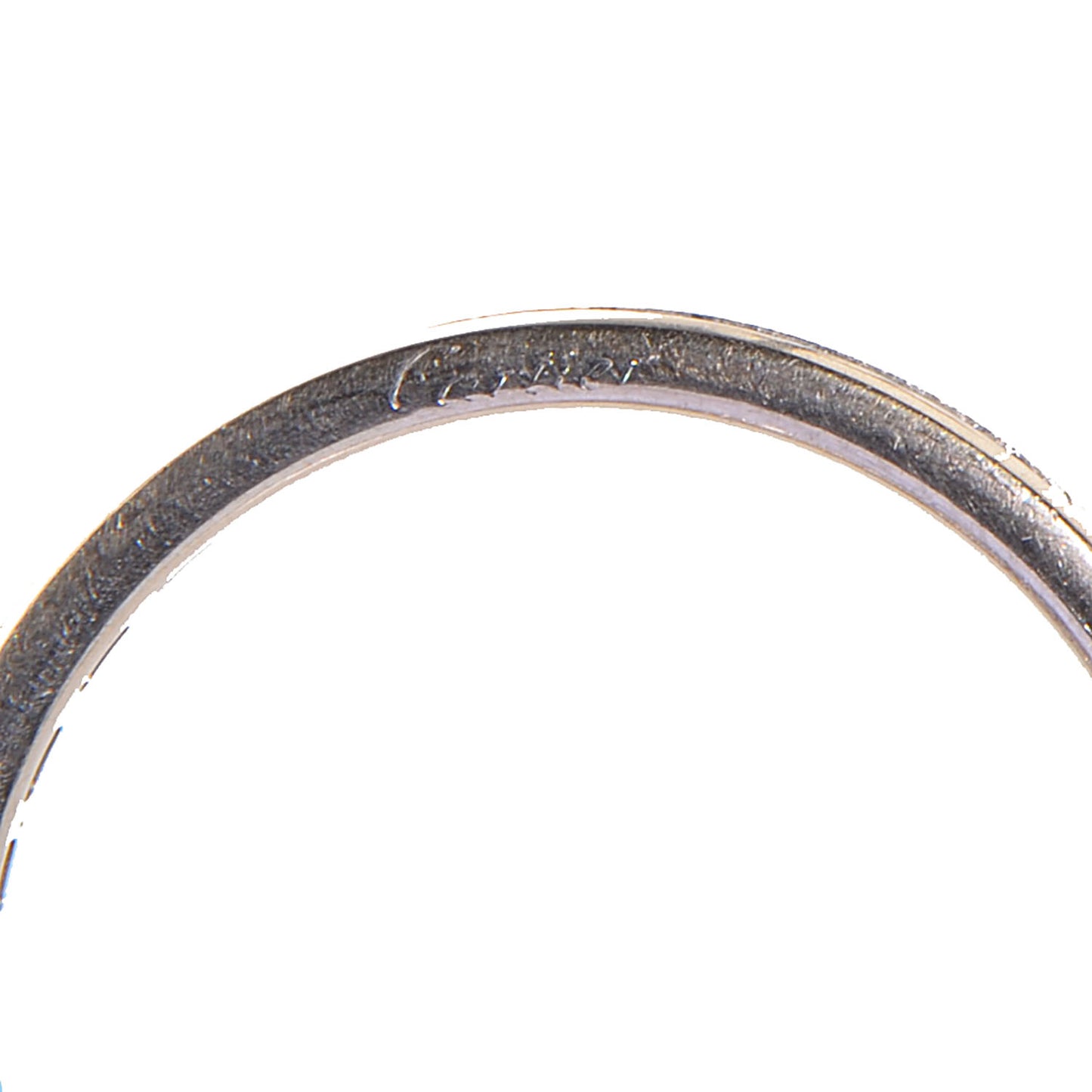 18k White Gold Diamond Trinity Rolling Ring 49 5