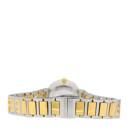 Fendi Stainless Steel Diamond Bezel Mother of Pearl 19mm Fendi Forever Two Tone Quartz Watch 3 of 4