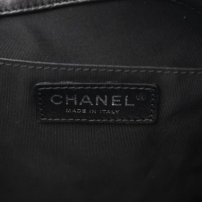Chanel Calfskin Stitched Large Hobo Black 6 of 10