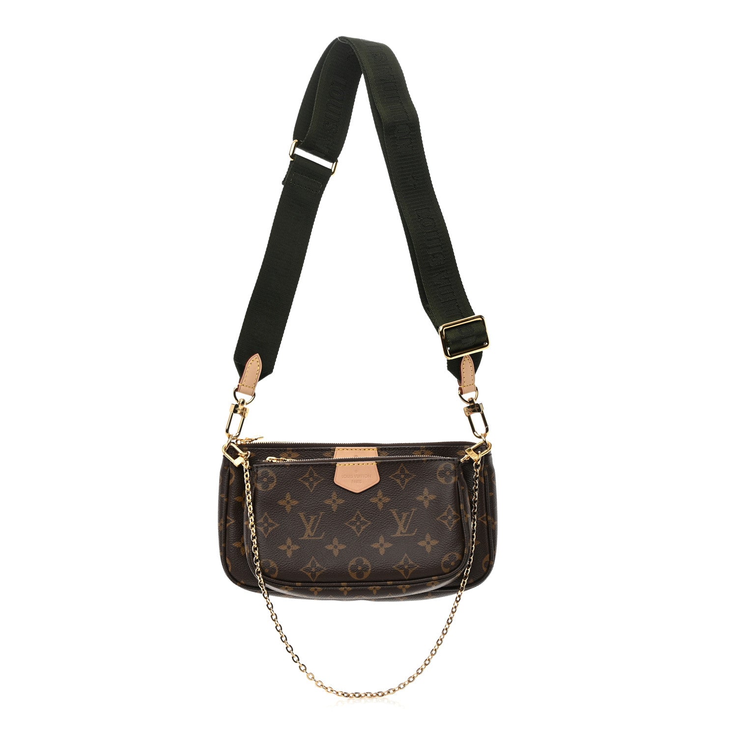 Louis Vuitton Monogram Multi Pochette Accessories Kaki 1 of 10