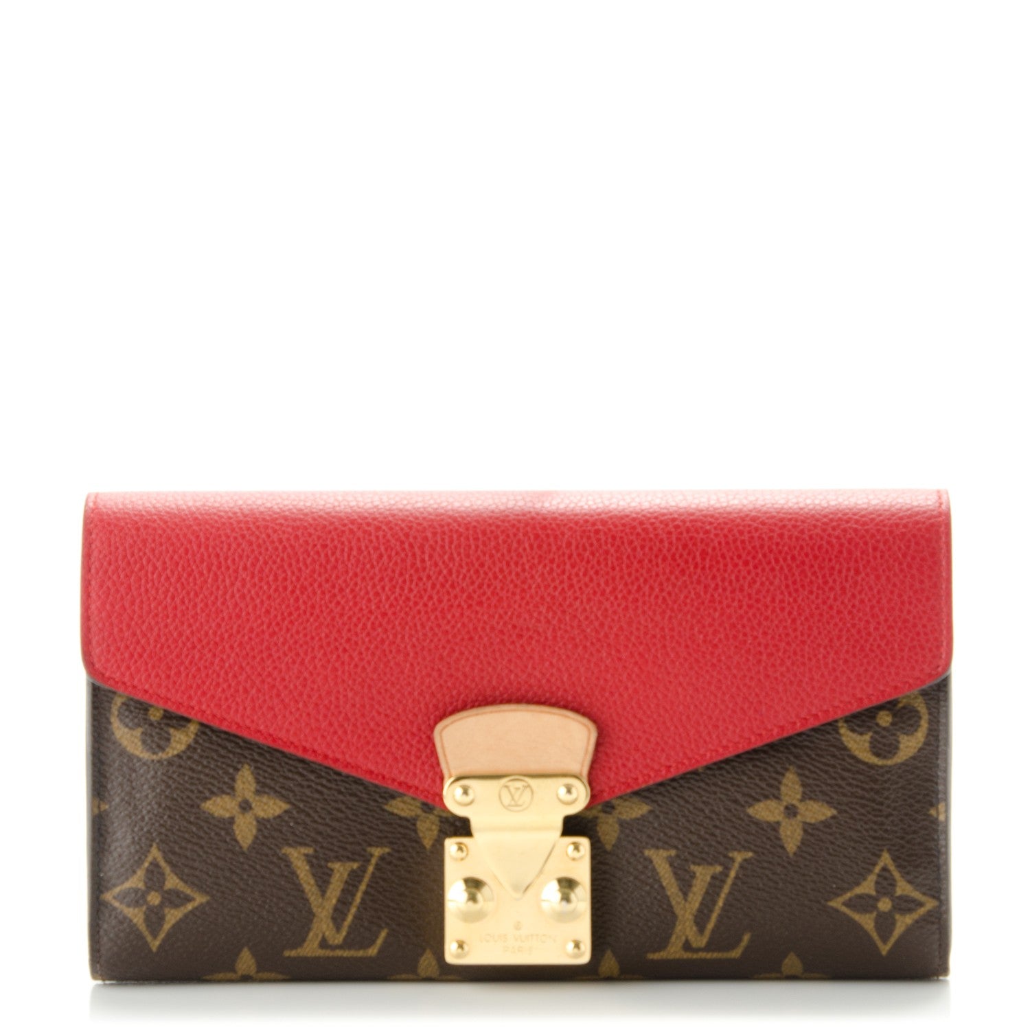 Louis Vuitton Monogram Pallas Wallet Cherry 1 of 7