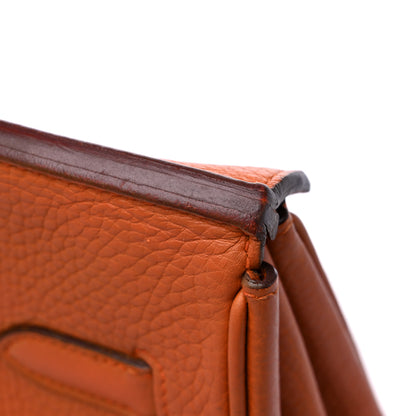 Hermes Taurillon Clemence Birkin 35 Potiron 13 of 15