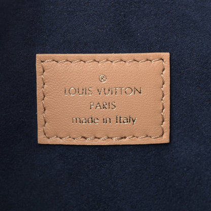 Louis Vuitton Lambskin Embossed Monogram Coussin PM Camel 6 of 8