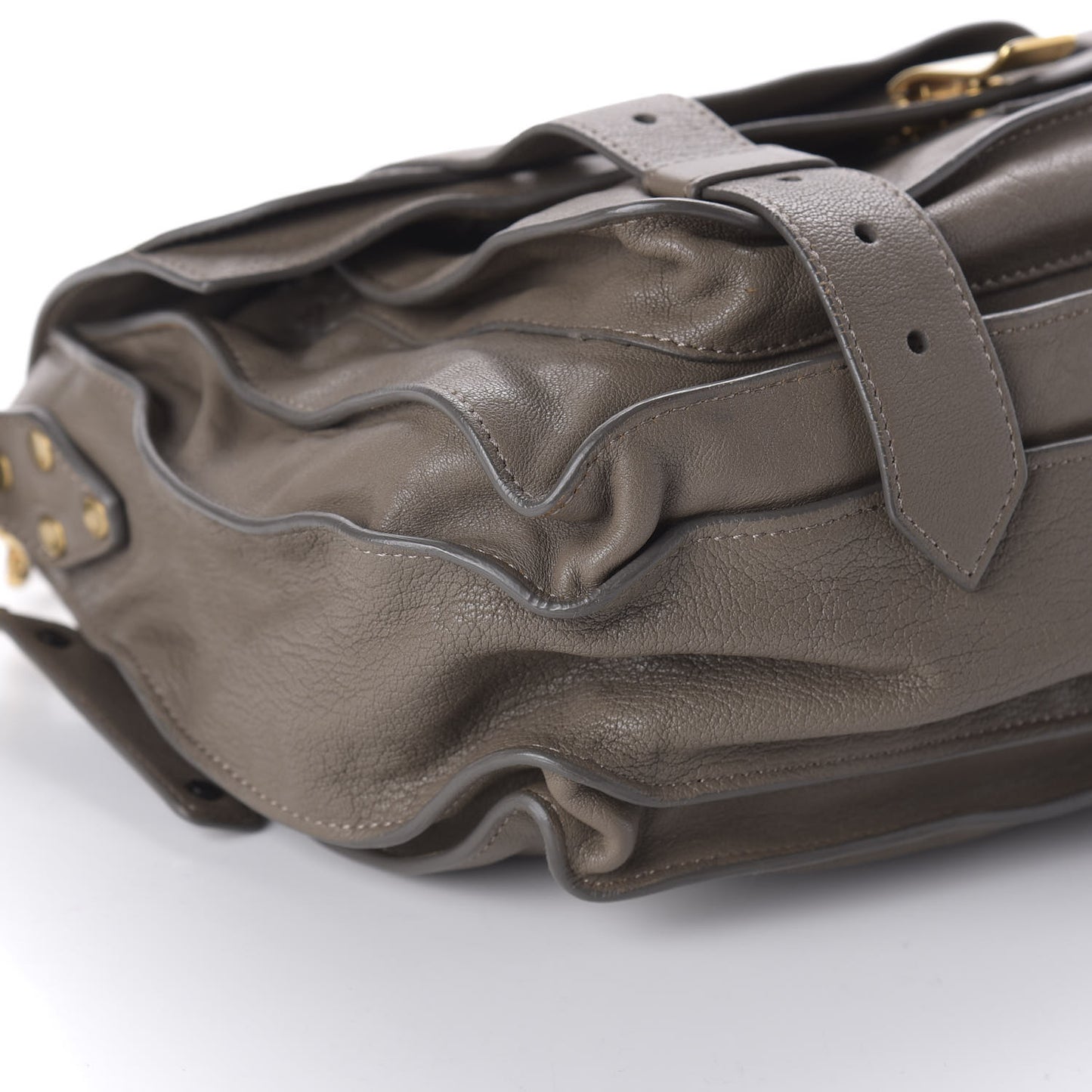 Lambskin Medium PS1 Satchel Smoke