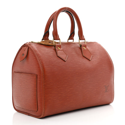Louis Vuitton Epi Speedy 25 Kenyan Fawn 3 of 11