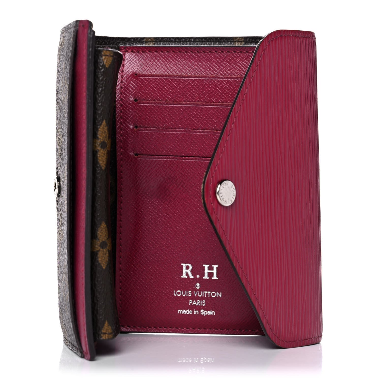 Louis Vuitton Epi Monogram Marie-Lou Compact Wallet Fuchsia 5 of 15