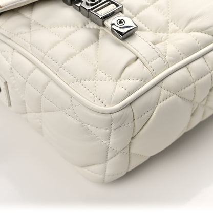 Christian Dior Calfskin Macrocannage Small Diorcamp Messenger Latte 11 of 14