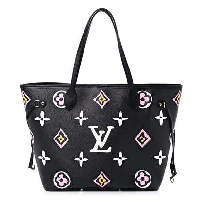 Louis Vuitton Monogram Giant Wild At Heart Neverfull MM Black 1 of 9
