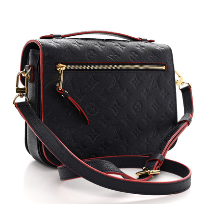 Louis Vuitton Empreinte Pochette Metis Marine Rouge 3 of 10