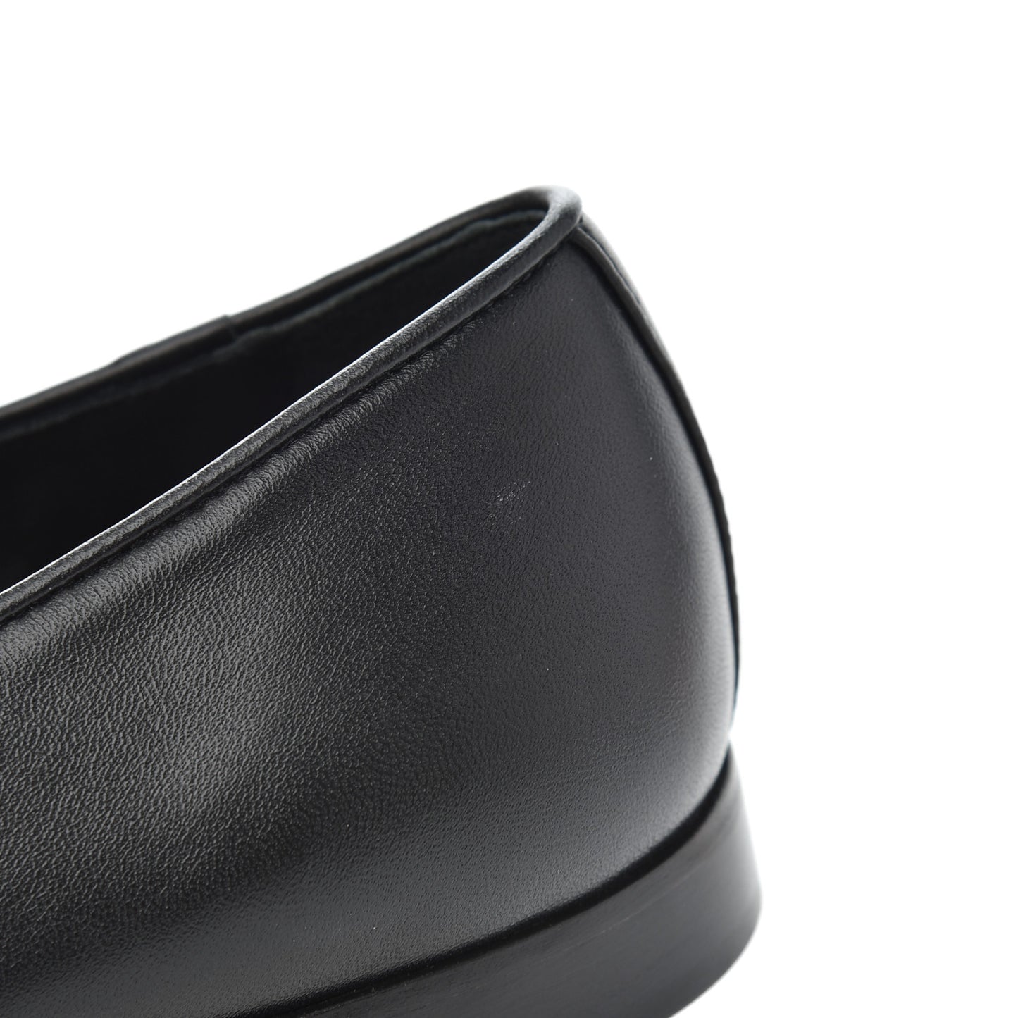 Lambskin Pearl CC Loafers 37 Black