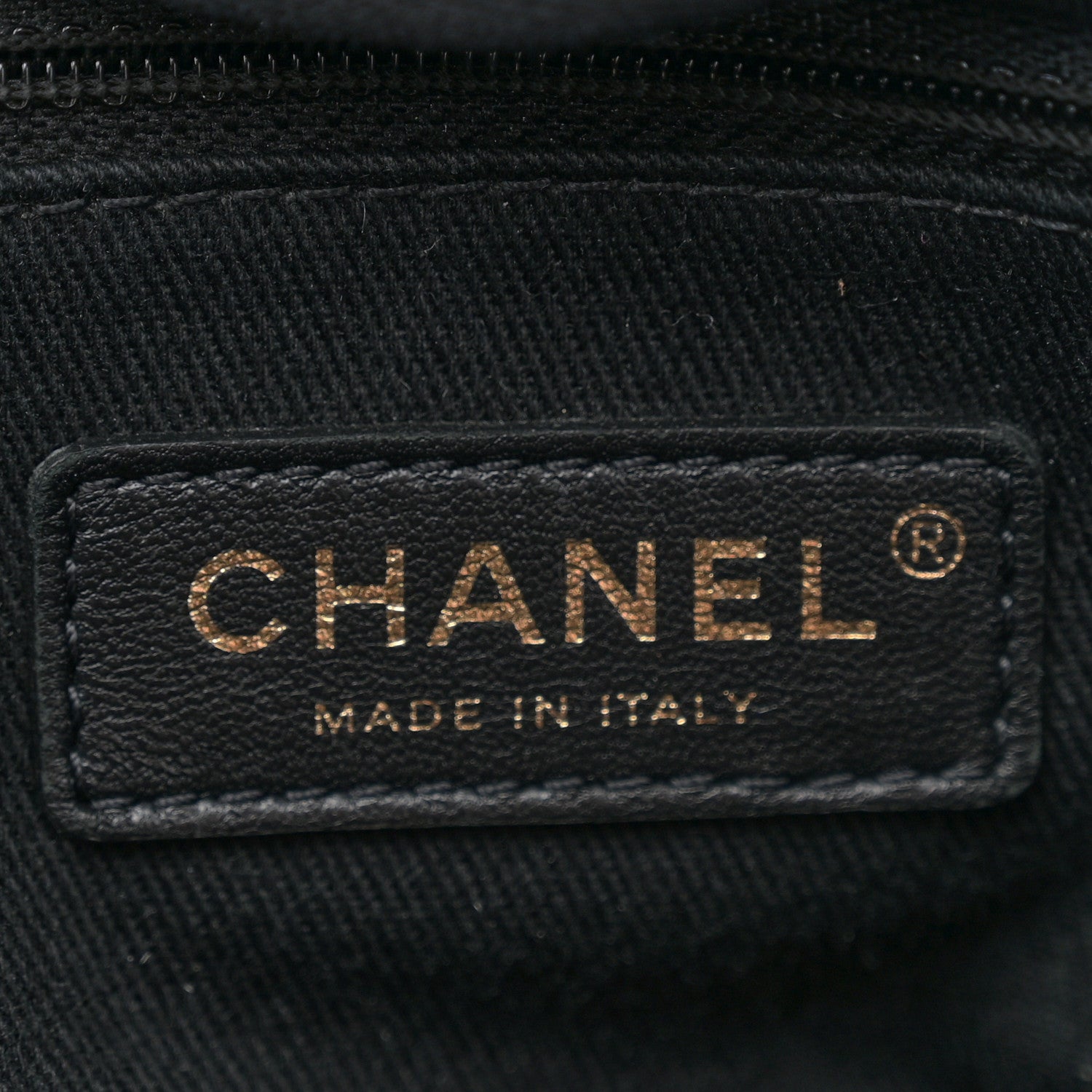 Chanel Mixed Fibers Calfskin Striped Medium Deauville Tote Black Black 6 of 12