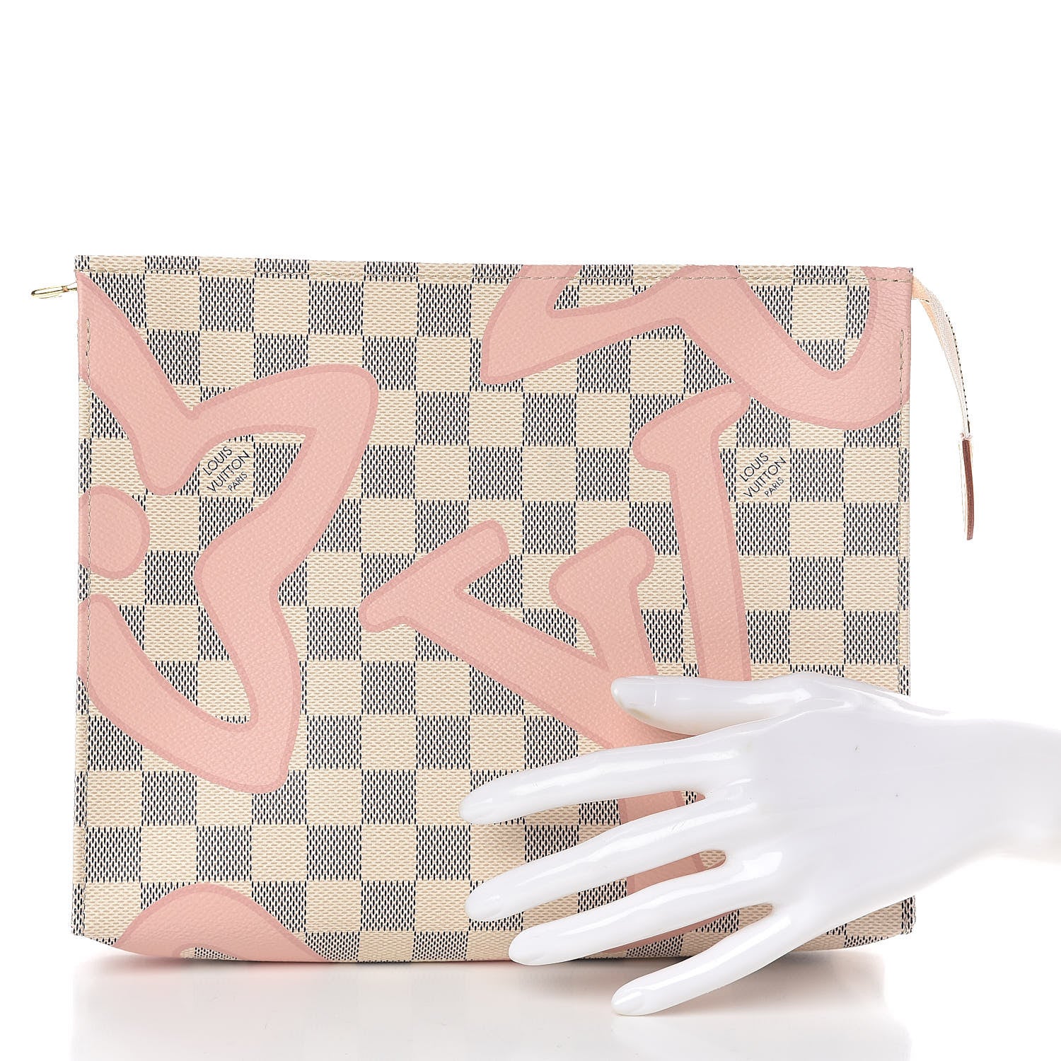 Louis Vuitton Damier Azur Tahitienne Toiletry Pouch 26 2 of 6