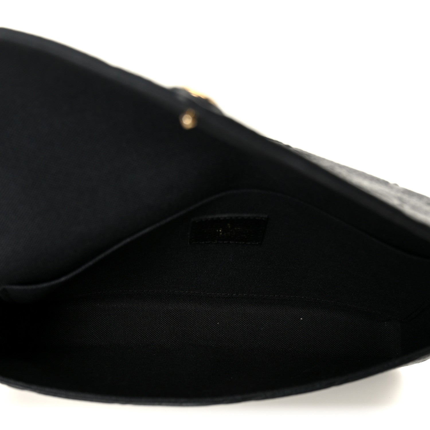 Louis Vuitton Empreinte Pochette Felicie Chain Wallet Black 6 of 15