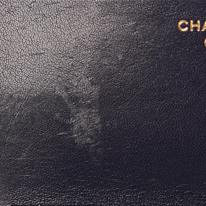 Chanel Sheepskin Quilted Mademoiselle Vintage Wallet On Chain WOC Navy 11 of 14