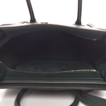 Celine Drummed Calfskin Nano Luggage Amazone 5 of 10